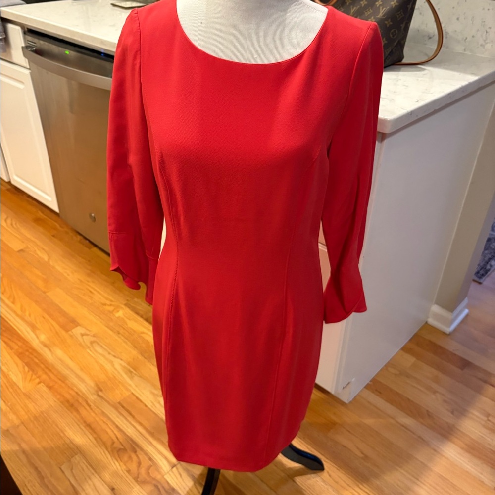 White House Black Market Red Dress